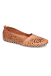 Side view of Biza Loafer - Style Sophie in tan