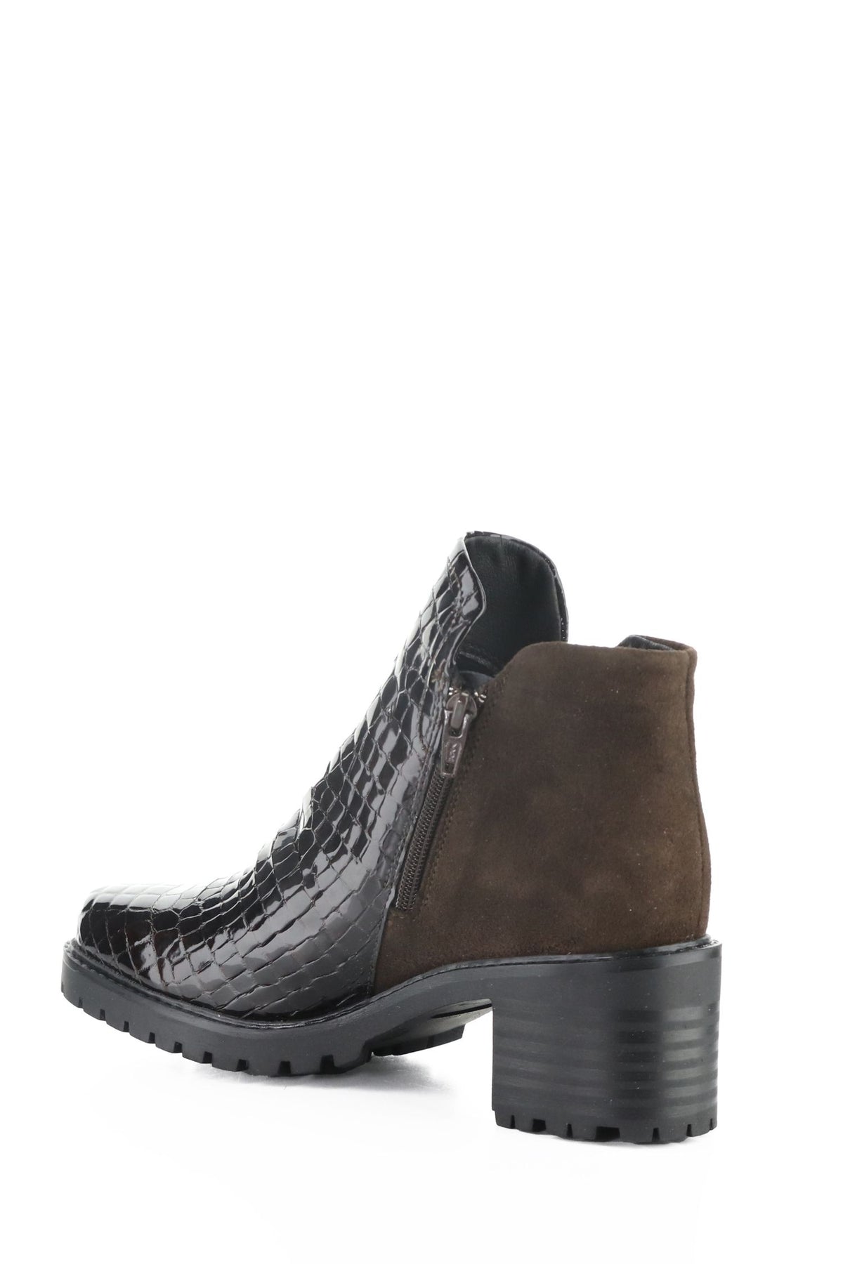 Back inside angle view of Bos & Co Waterproof Ankle Boot - Style Inara