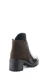 Back outside angle view of Bos & Co Waterproof Ankle Boot - Style Inara