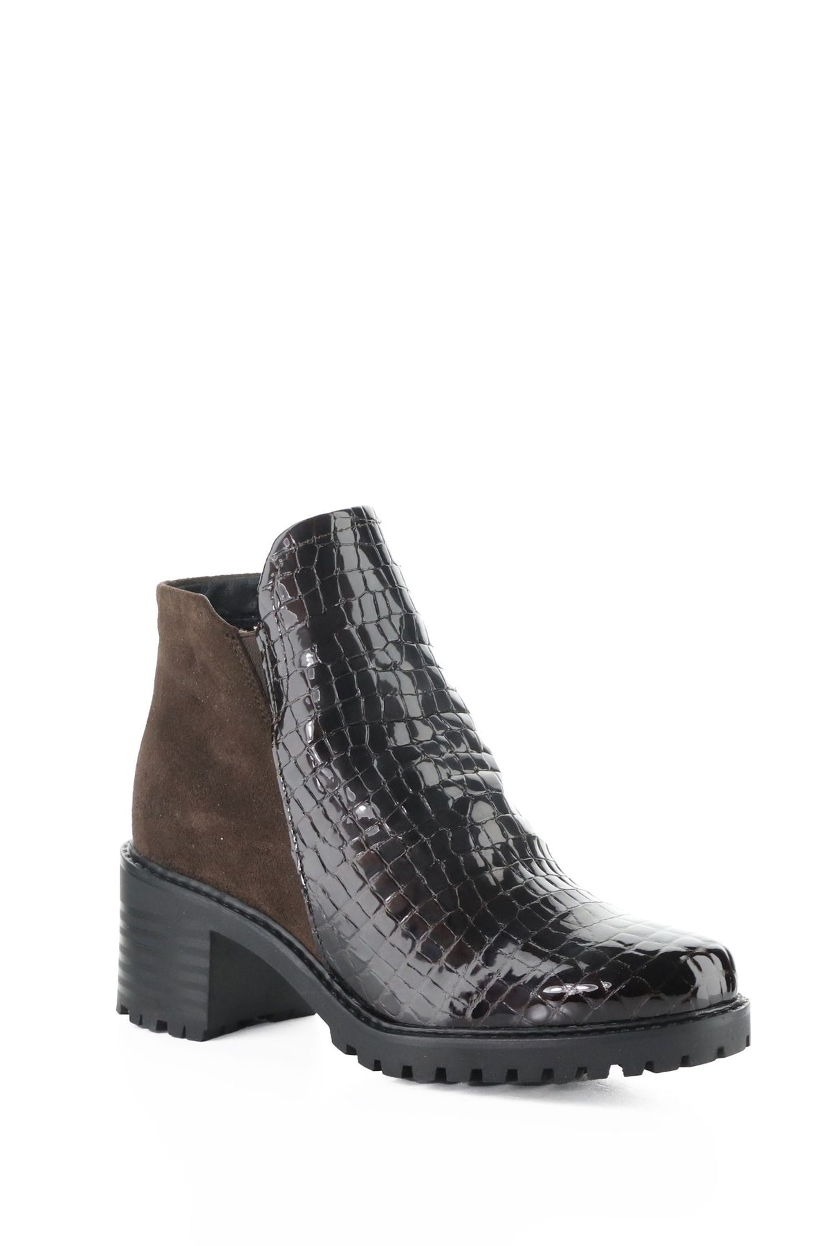 Front angle view of Bos & Co Waterproof Ankle Boot - Style Inara