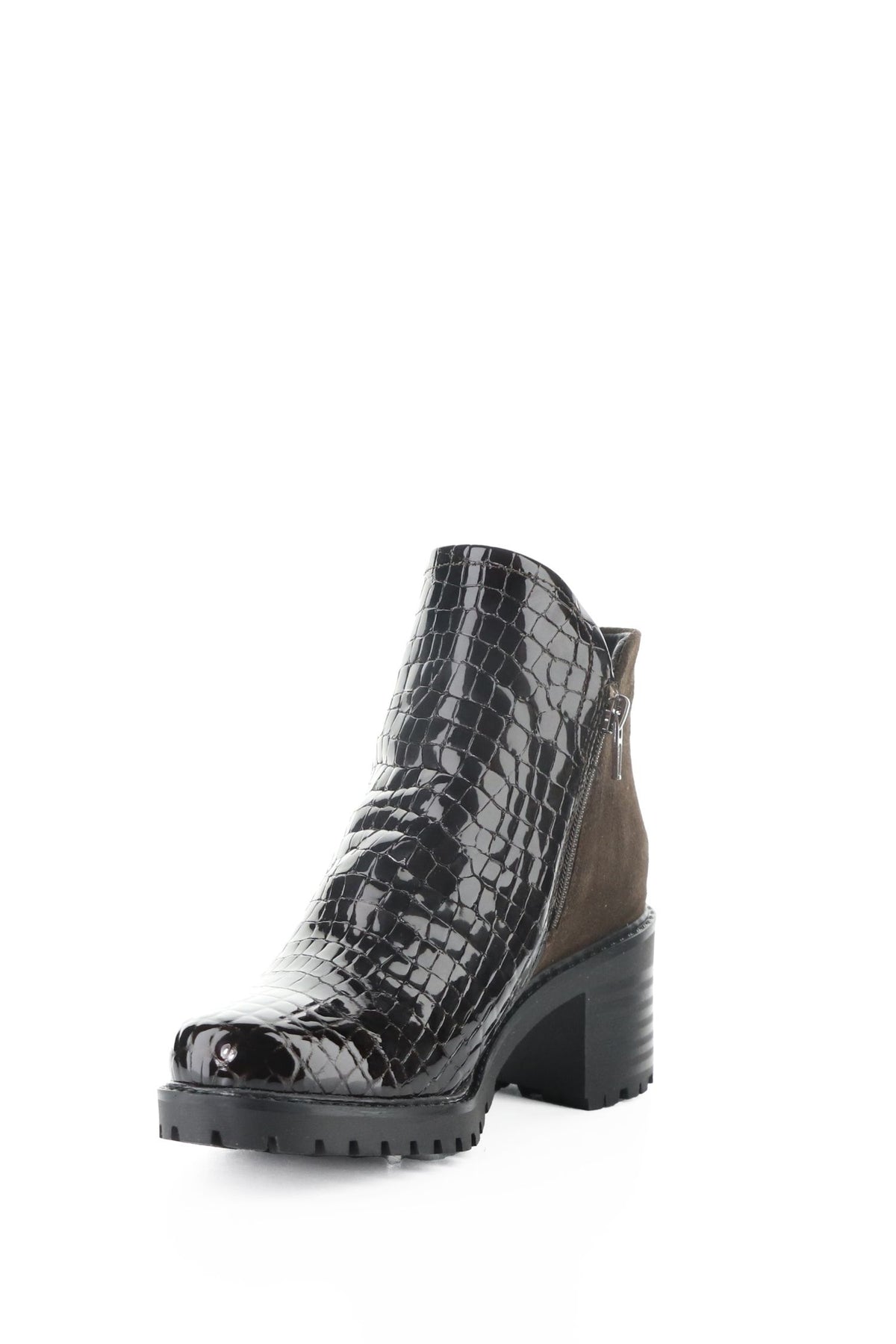 Front inside angle view of Bos & Co Waterproof Ankle Boot - Style Inara