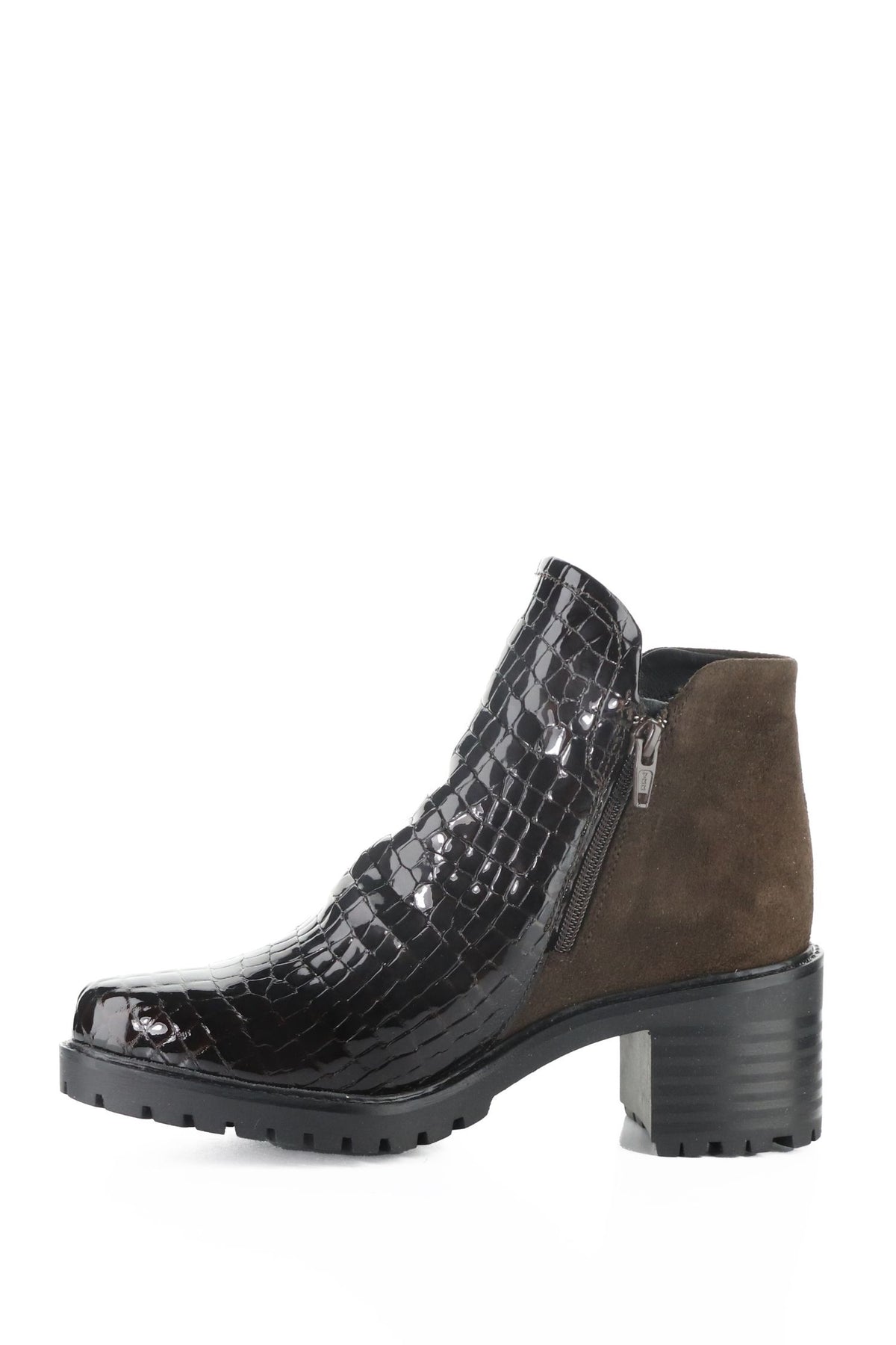 Inside view of Bos & Co Waterproof Ankle Boot - Style Inara