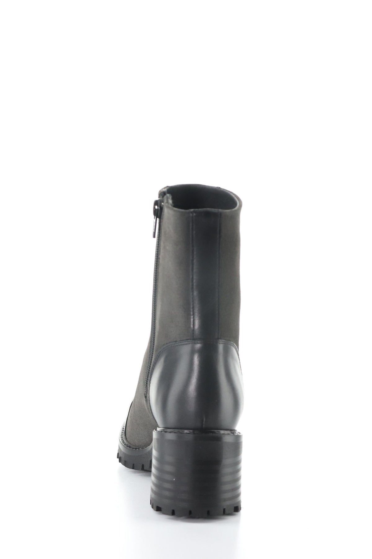 Back view of Bos & Co Waterproof Ankle Boot - Style Ingrid in black