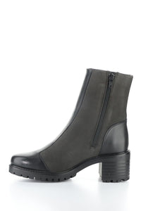 Inside view of Bos & Co Waterproof Ankle Boot - Style Ingrid in black
