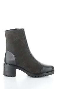Outside view of Bos & Co Waterproof Ankle Boot - Style Ingrid in black