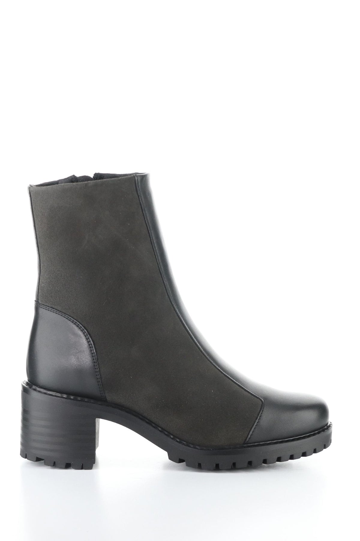 Outside view of Bos & Co Waterproof Ankle Boot - Style Ingrid in black