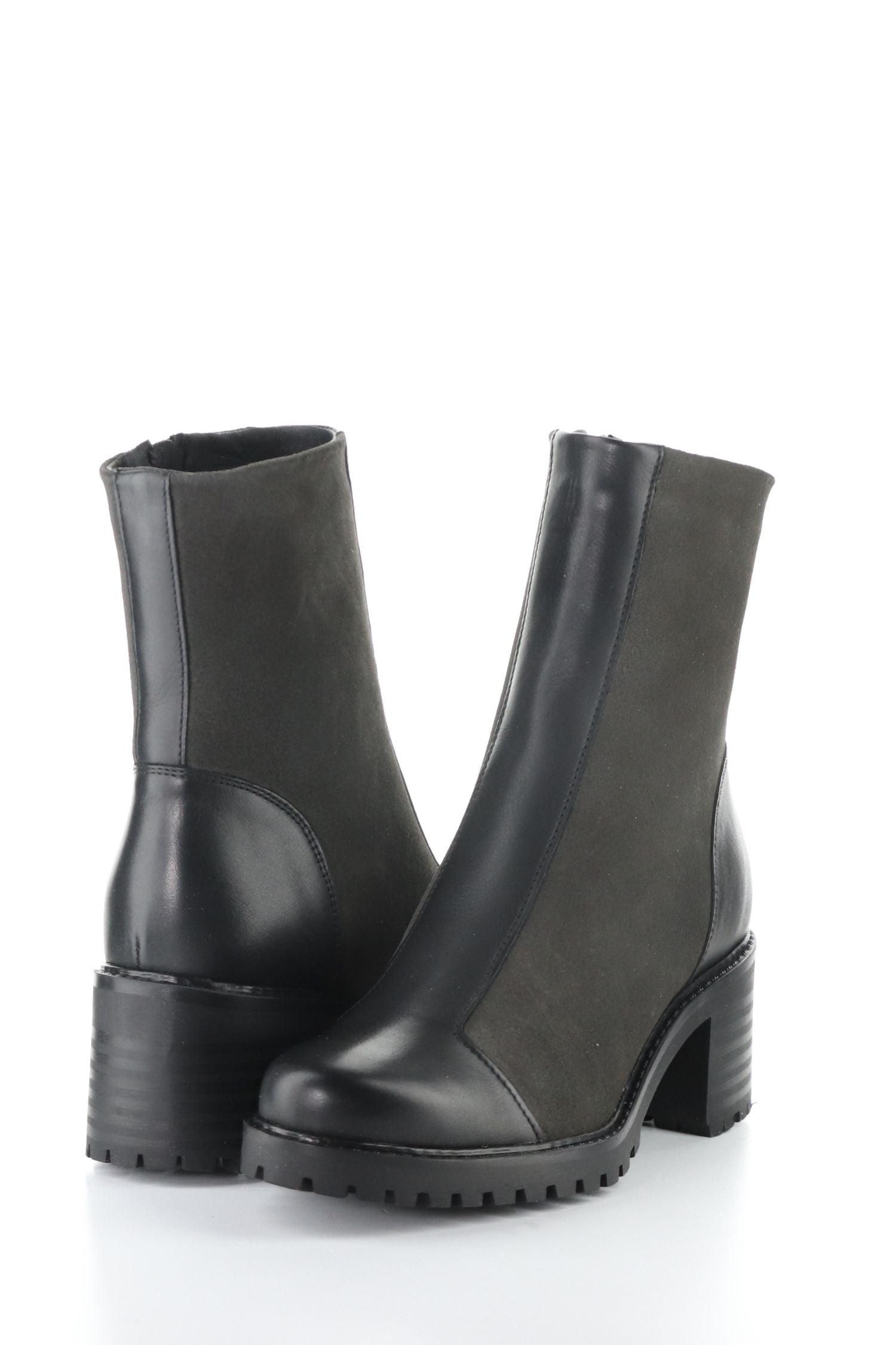 Pair view of Bos & Co Waterproof Ankle Boot - Style Ingrid in black