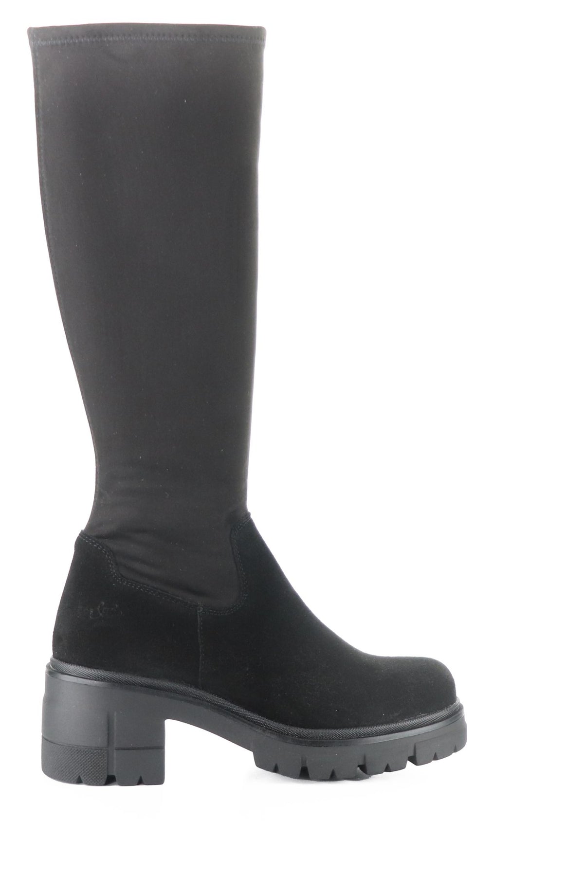 Outside view of Bos & Co Waterproof Tall Boot - Style Brenna