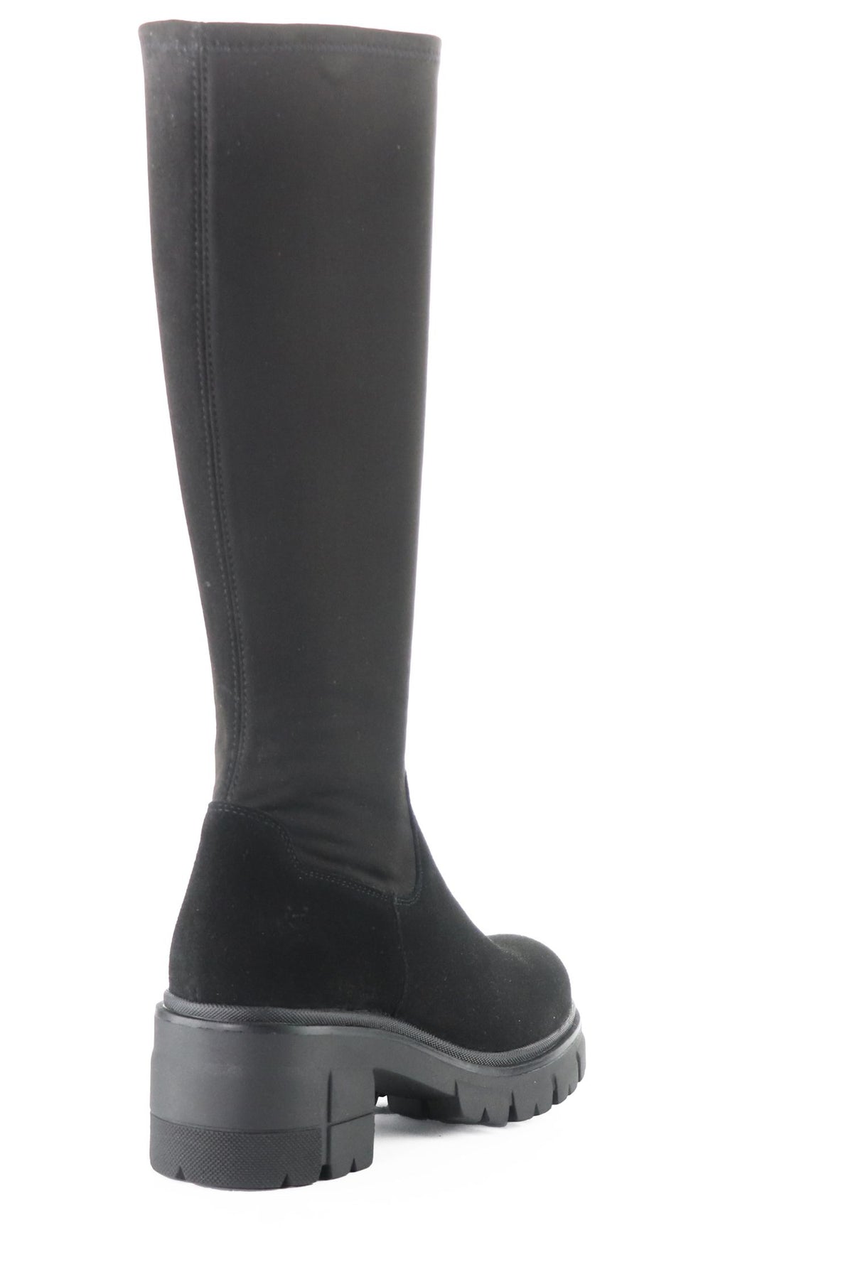 Back outside angle view of Bos &amp; Co Waterproof Tall Boot - Style Brenna