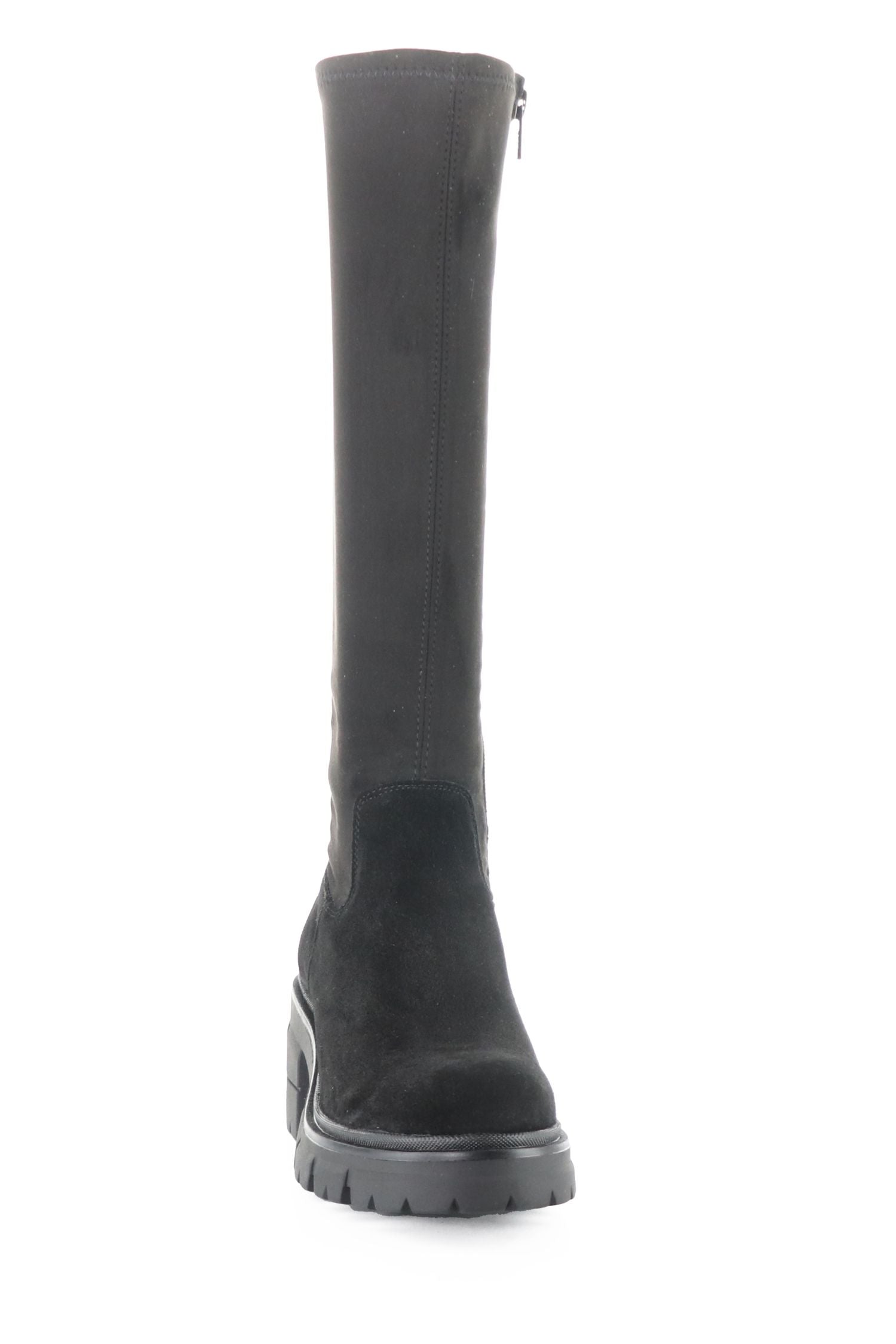Front view of Bos &amp; Co Waterproof Tall Boot - Style Brenna