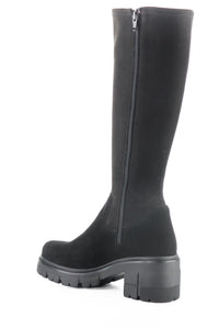Back inside angle view of Bos &amp; Co Waterproof Tall Boot - Style Brenna
