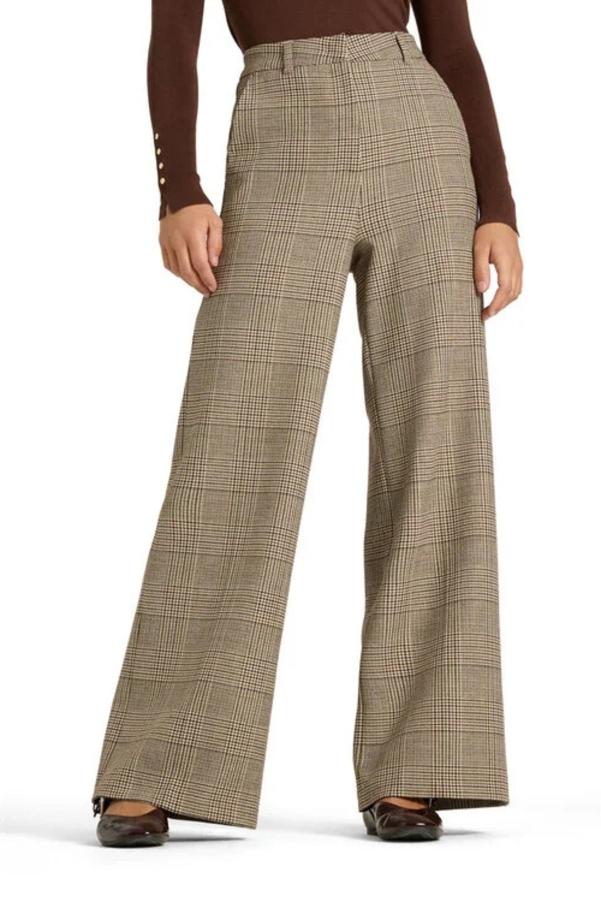 Front view of Cambio Alexis Dress Pants - Style 023800