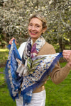 Love's Pure Light "Draw Near the Bridge" Silk Shawl - Style D-445, fig3
