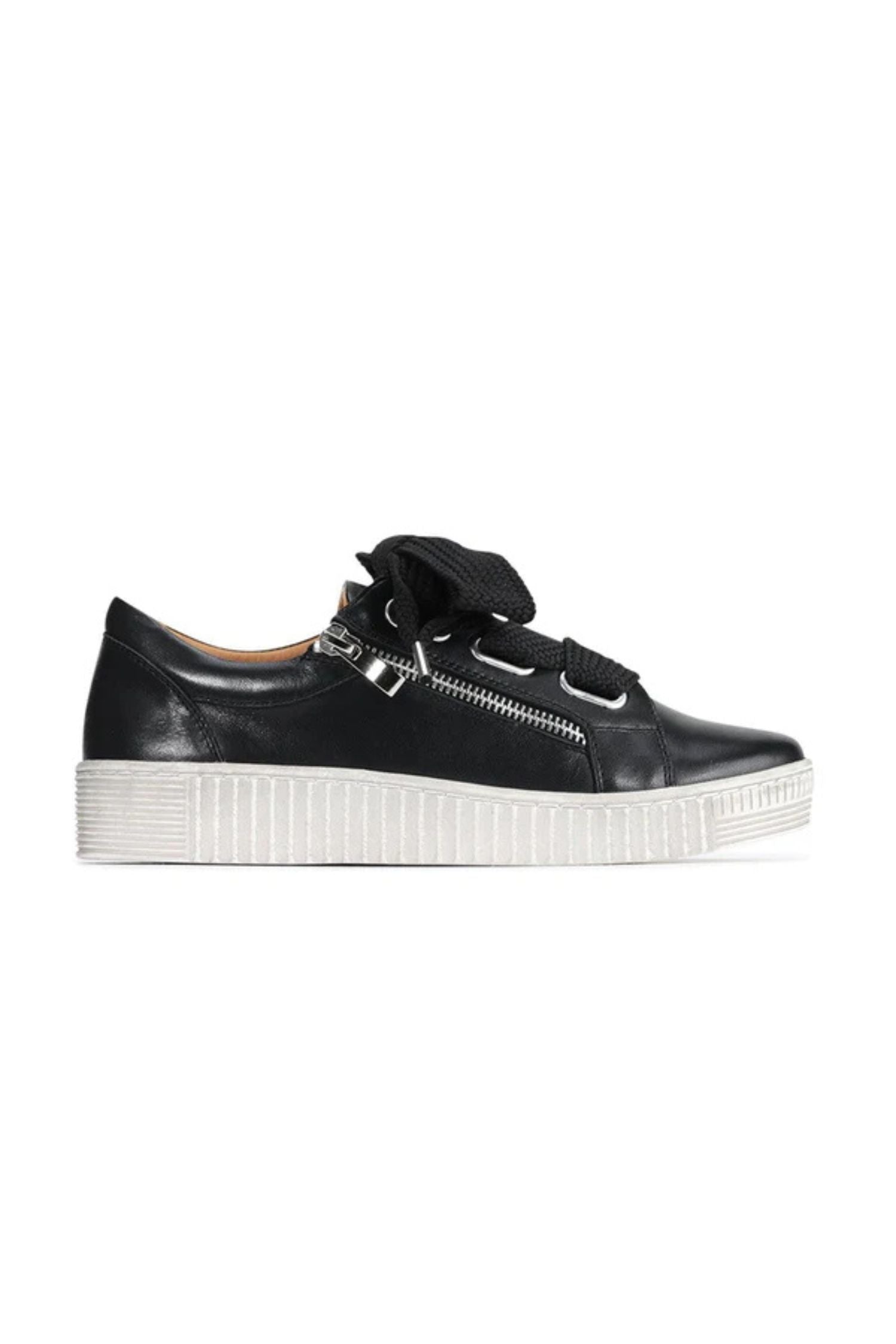 Side view of EOS Fashion Sneaker - Style Jovi in black