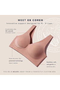 Info graphic of Evelyn & Bobbie Evelyn Wire-Free Bra