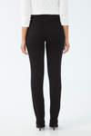 FDJ Petite Suzanne Straight Leg Onyx Jean - Style 8719660, back
