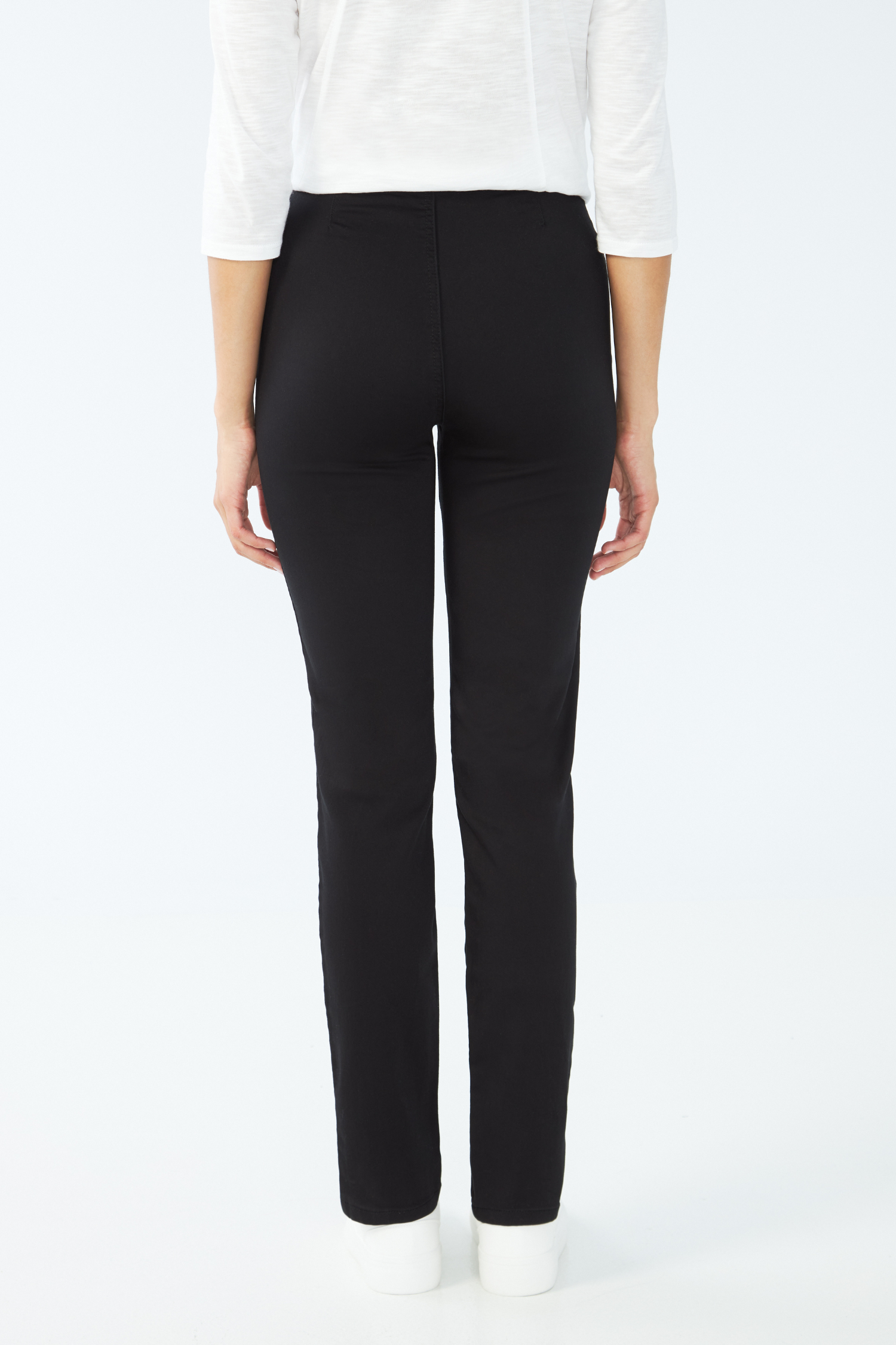 FDJ Pull-On Super Jegging - Style 226906N, ebony, back