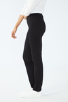 FDJ Pull-On Super Jegging - Style 226906N, ebony, side