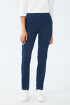 FDJ Pull-On Super Jegging - Style 226906N, indigo, front