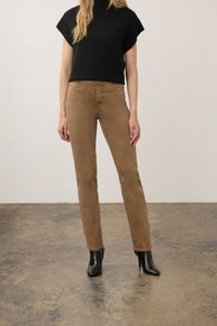 Front view of FDJ Suzanne Straight Leg Jeans - Style 6864511 in maple