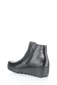 Inside angle view of Fly London Ankle Boot - Style Vang in black