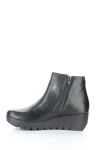 Inside view of Fly London Ankle Boot - Style Vang in black