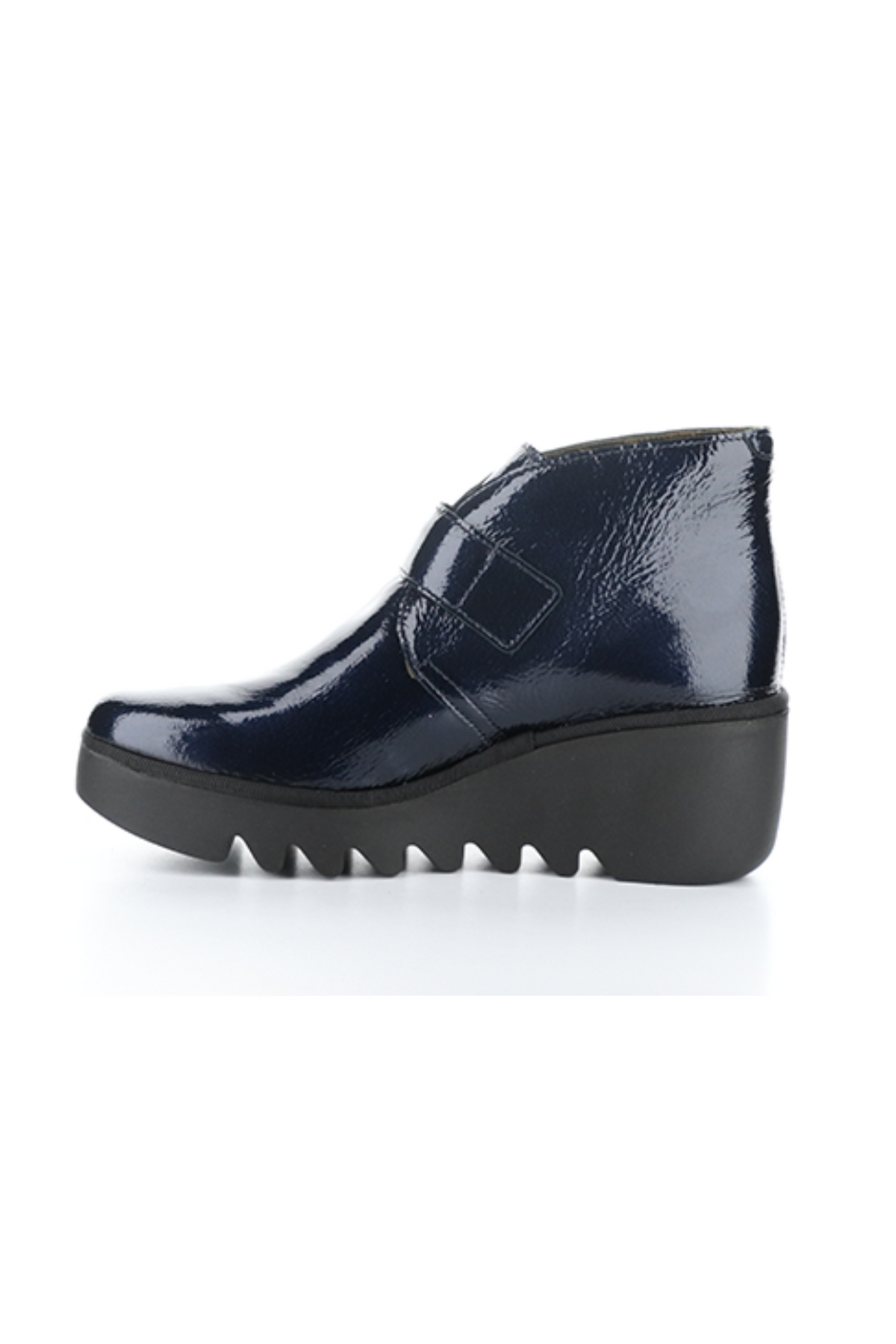 Fly London Ankle Bootie - Style Birt, navy, inside