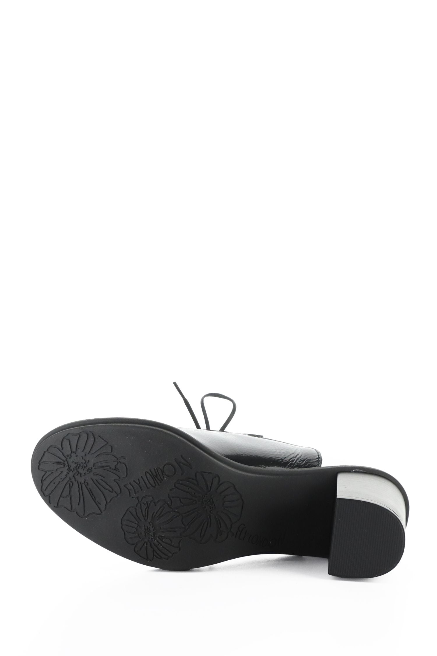 Bottom view of Fly London Block Heel Pump - Style Geil