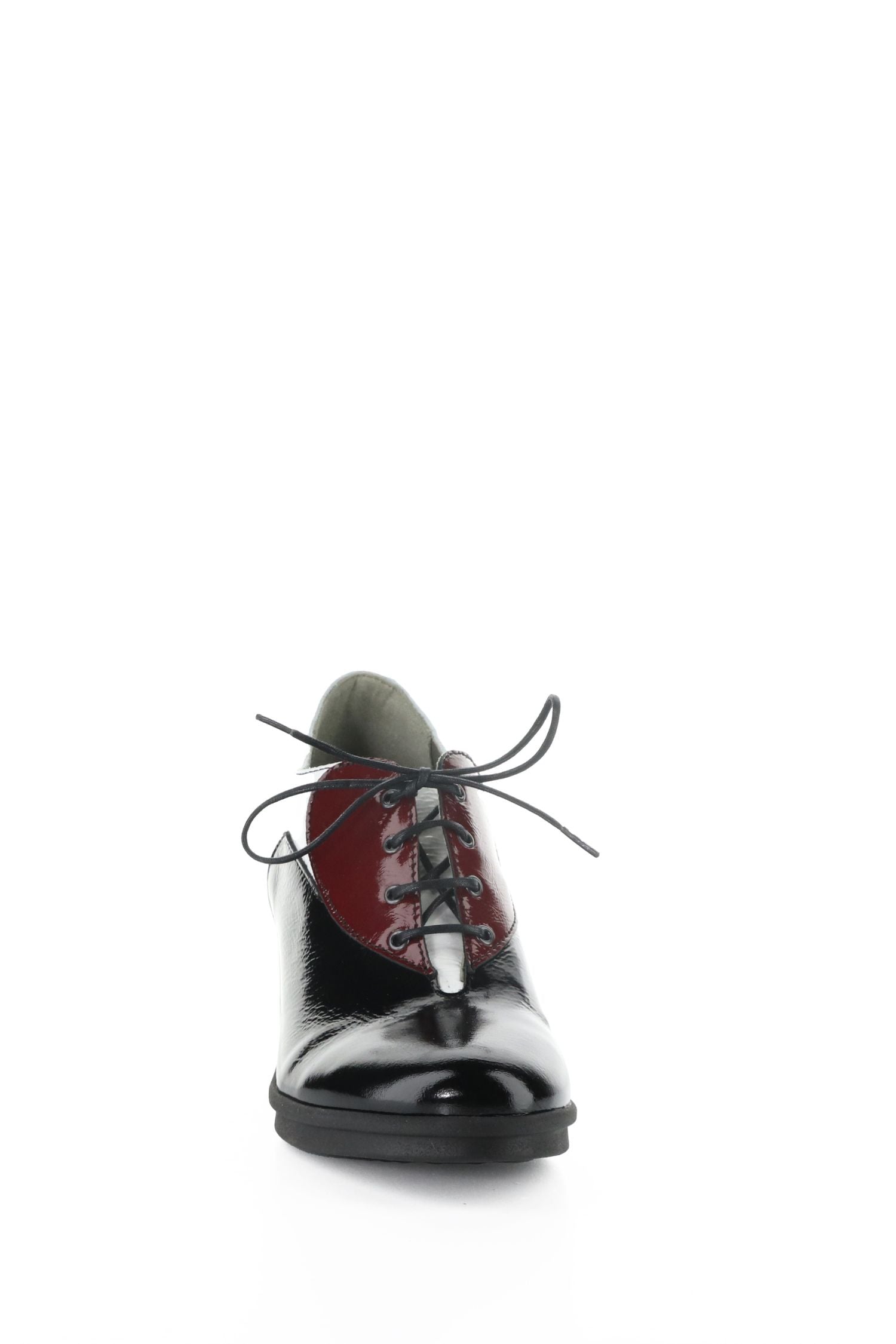 Front view of Fly London Block Heel Pump - Style Geil
