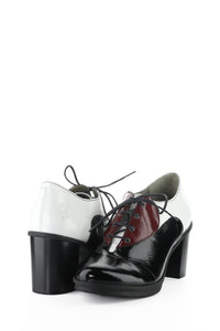 Pair of Fly London Block Heel Pump - Style Geil