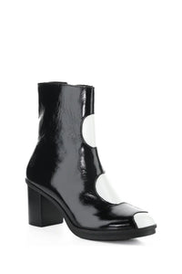 Black outside view of Fly London Boot - Style Gigs