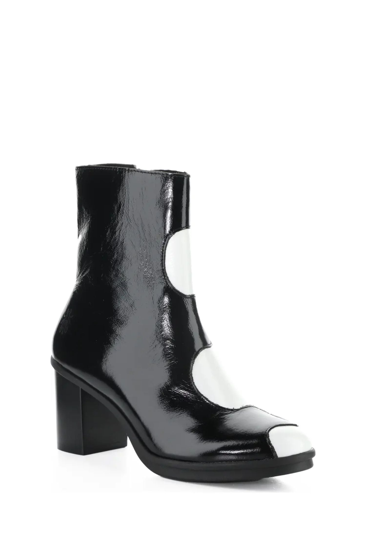 Black outside view of Fly London Boot - Style Gigs
