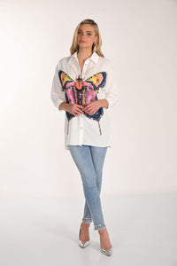 Outfit view 3 of Frank Lyman Bling Skinny Jeans - Style 266528