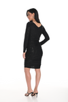 Frank Lyman Dress - Style 244242, black, back