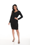 Frank Lyman Dress - Style 244242, black, front