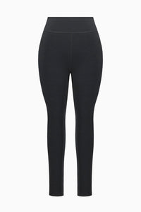 Flat lay view of Joseph Ribkoff Compression Legging - Style 261625 in black