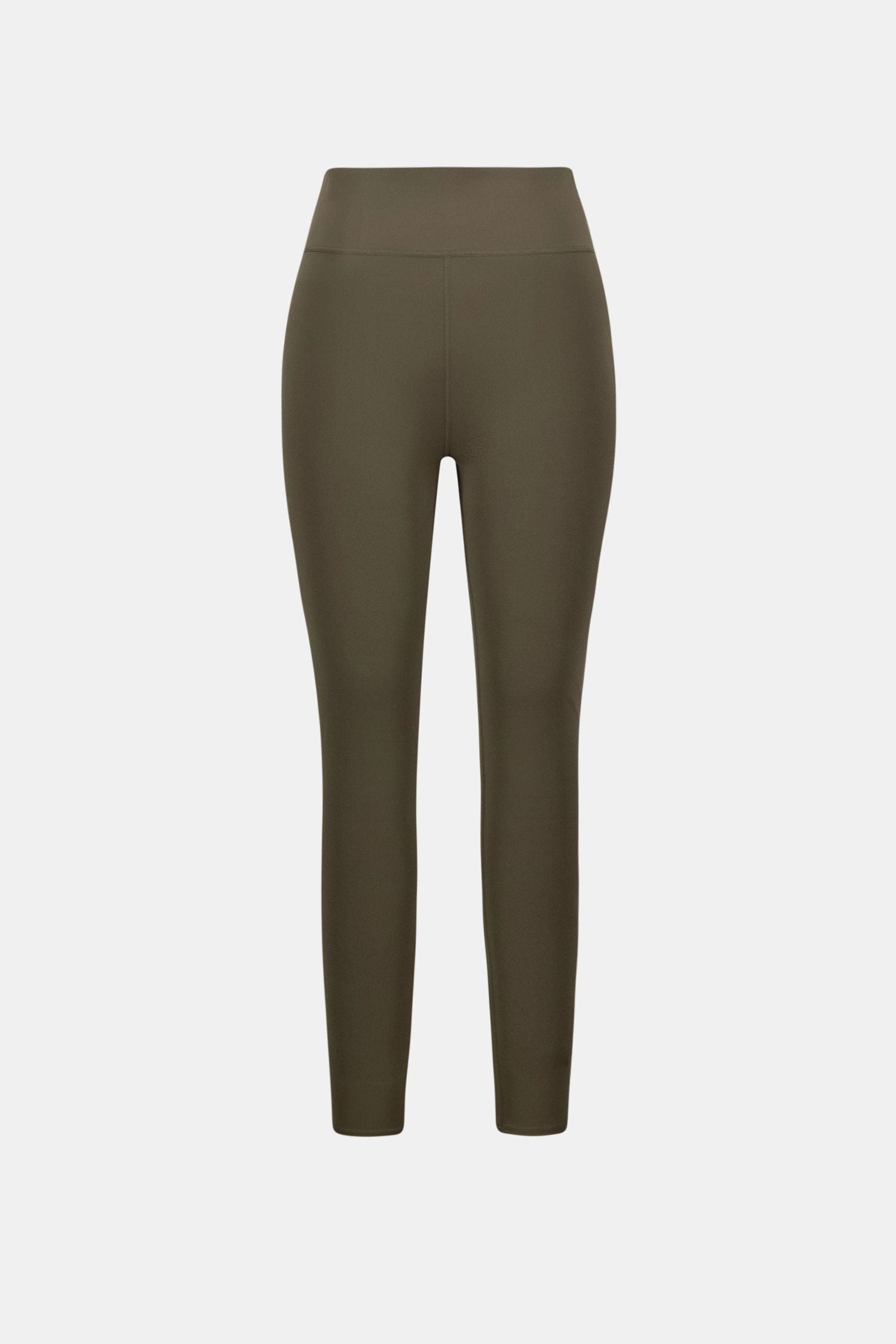 Flat lay view of Joseph Ribkoff Compression Legging - Style 261625 in green