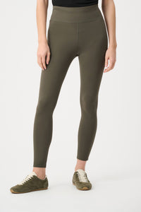 Front view of Joseph Ribkoff Compression Legging - Style 261625 in green