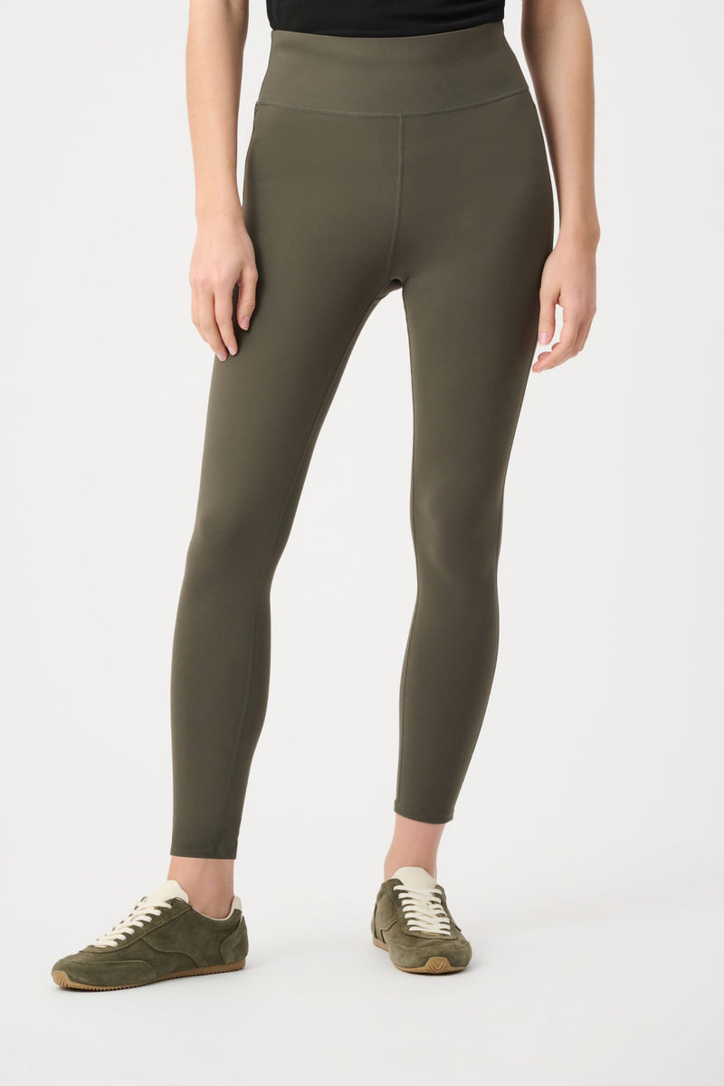 Front view of Joseph Ribkoff Compression Legging - Style 261625 in green