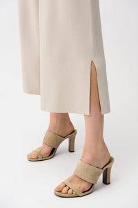 Hem view of Joseph Ribkoff Cullotte Pant - Style 261943-MS