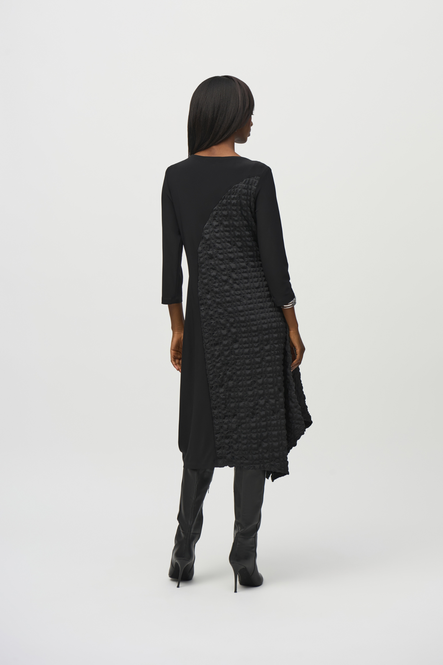 Joseph Ribkoff Handkerchief Dress - Style 244037, back