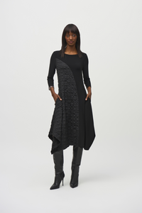 Joseph Ribkoff Handkerchief Dress - Style 244037, front