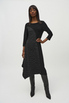 Joseph Ribkoff Handkerchief Dress - Style 244037, front3
