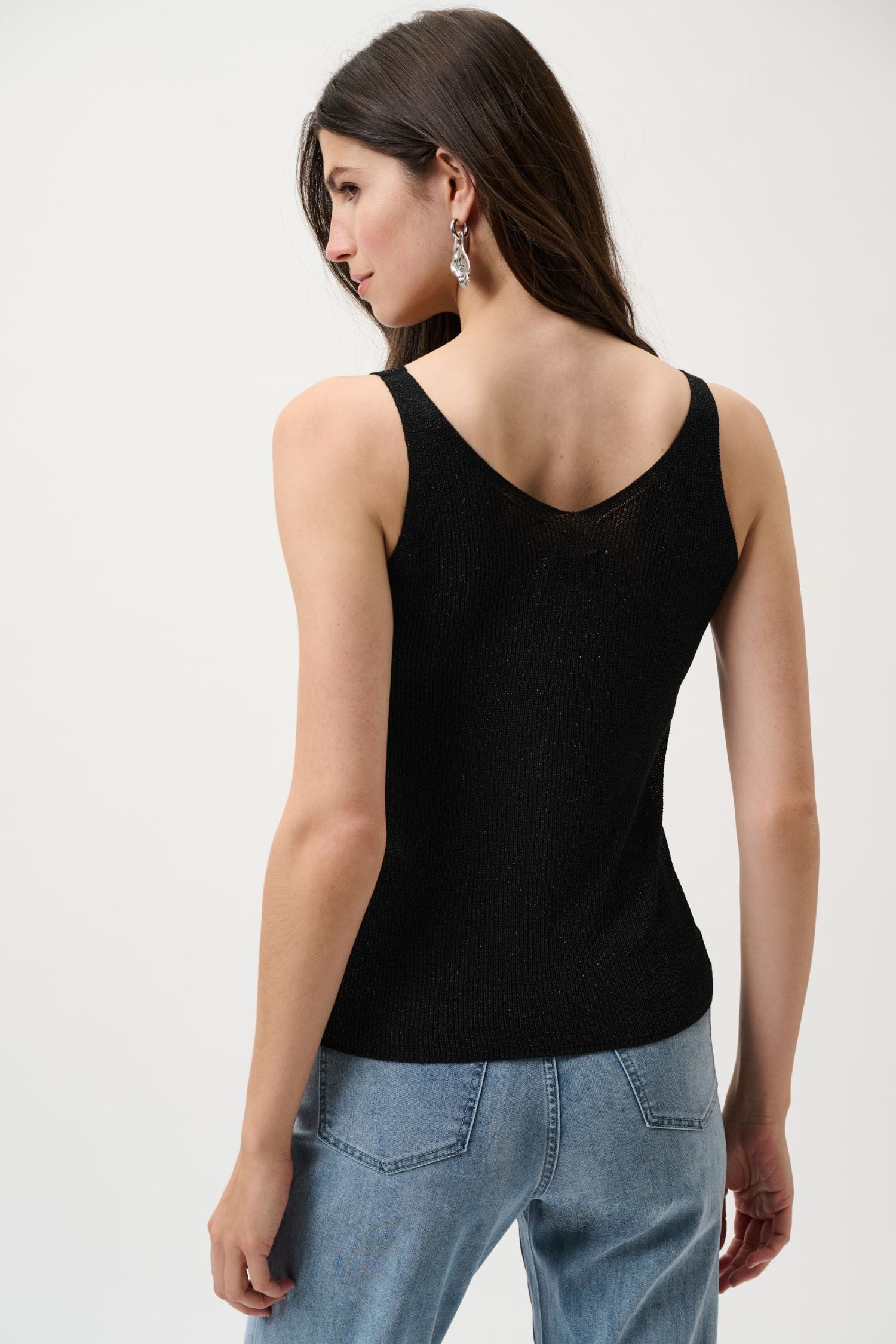 Joseph Ribkoff Metallic Knit Camisole - Style 252915 – Close To