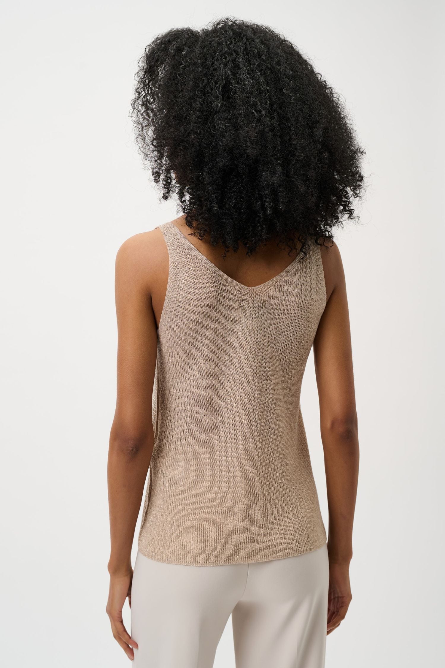 Joseph Ribkoff Metallic Knit Camisole - Style 252915 – Close To