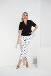 Front view2 of Joseph Ribkoff Millennium Straight Leg Pants - Style 252233