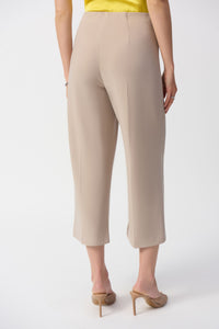 Joseph Ribkoff Silky Knit Culotte Pull-On Pants - Style 251005-DN_back_view