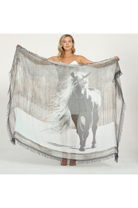 Love's Pure Light "Peace in the Beauty of Who I Am" Silk Shawl - Style D-338, fig1