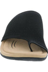 Biza Sandal - Style Lavish, front, black