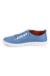 Miz Mooz Fashion Sneaker - Style Mackee, denim, inside